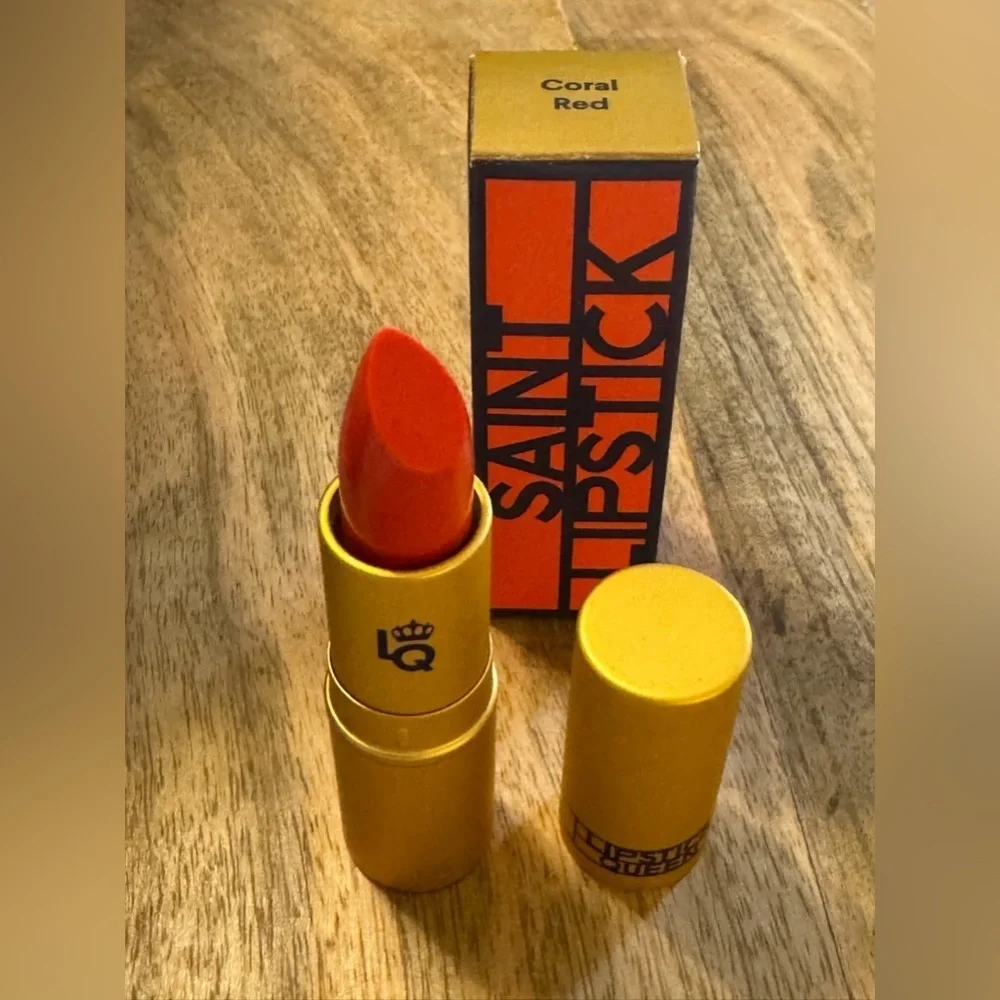 LIPSTICK QUEEN Saint Lipstick CORAL RED *Discontinued*